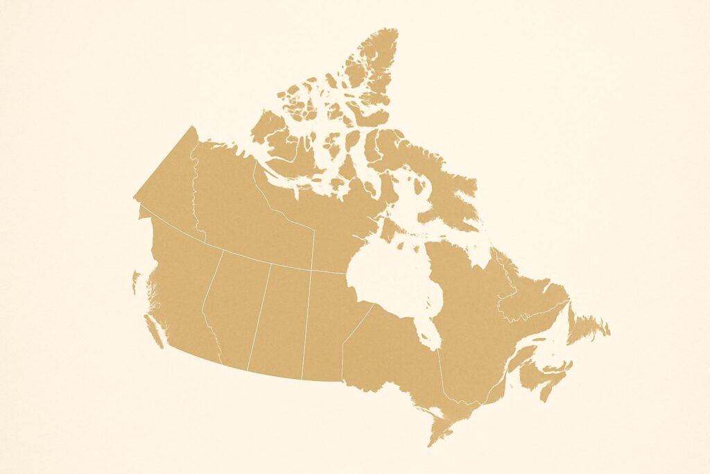 Map of Canada