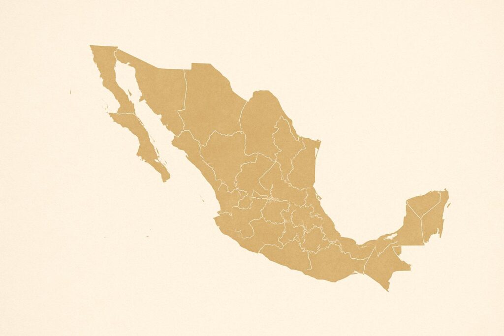 Map of Mexico