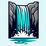 American Waterfalls Logo